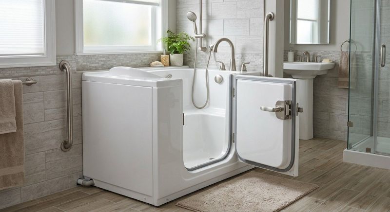 Walk In Tub Installation project example